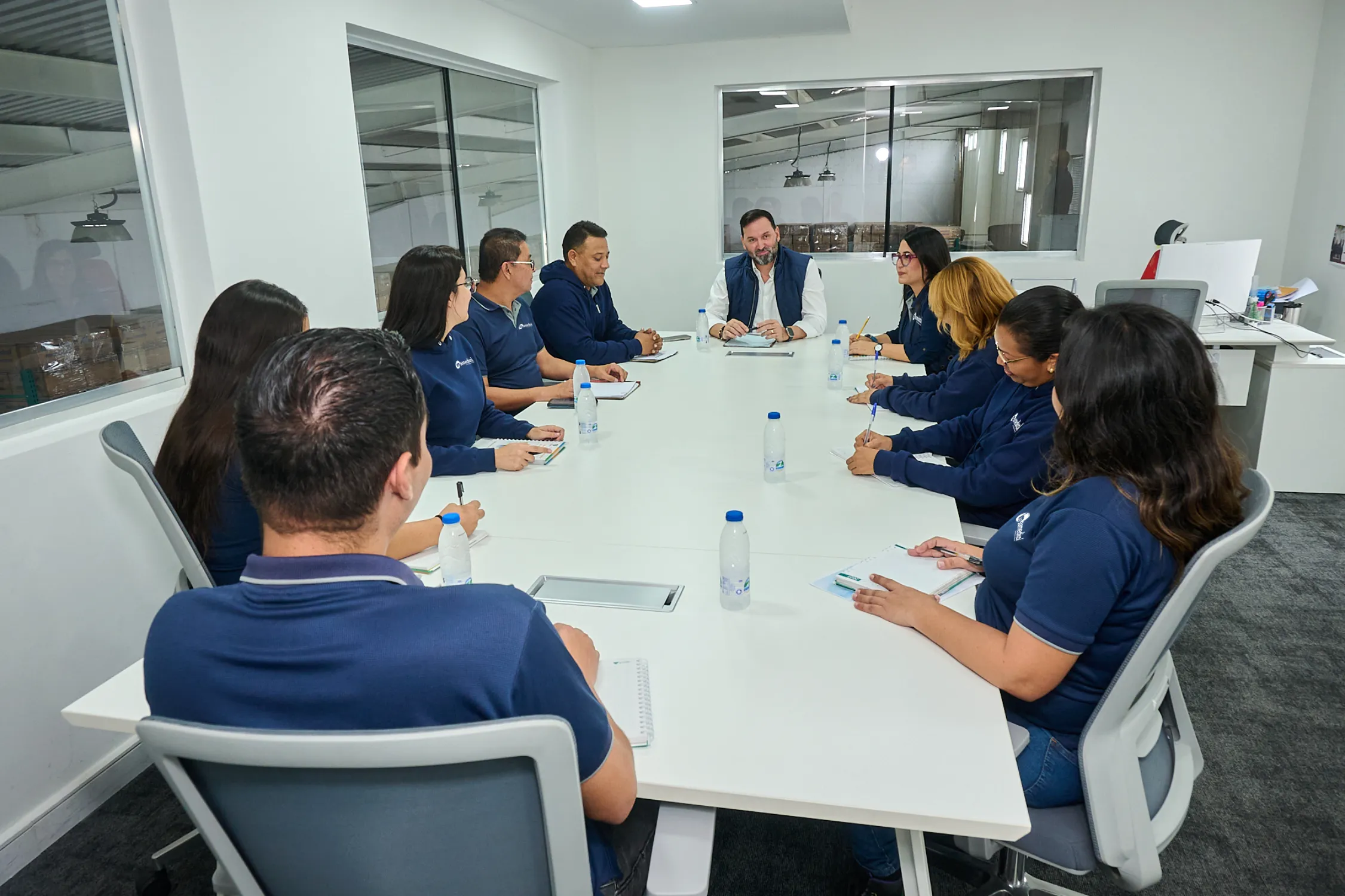 Reunión estratégica liderada por Fabián Eliantonio
